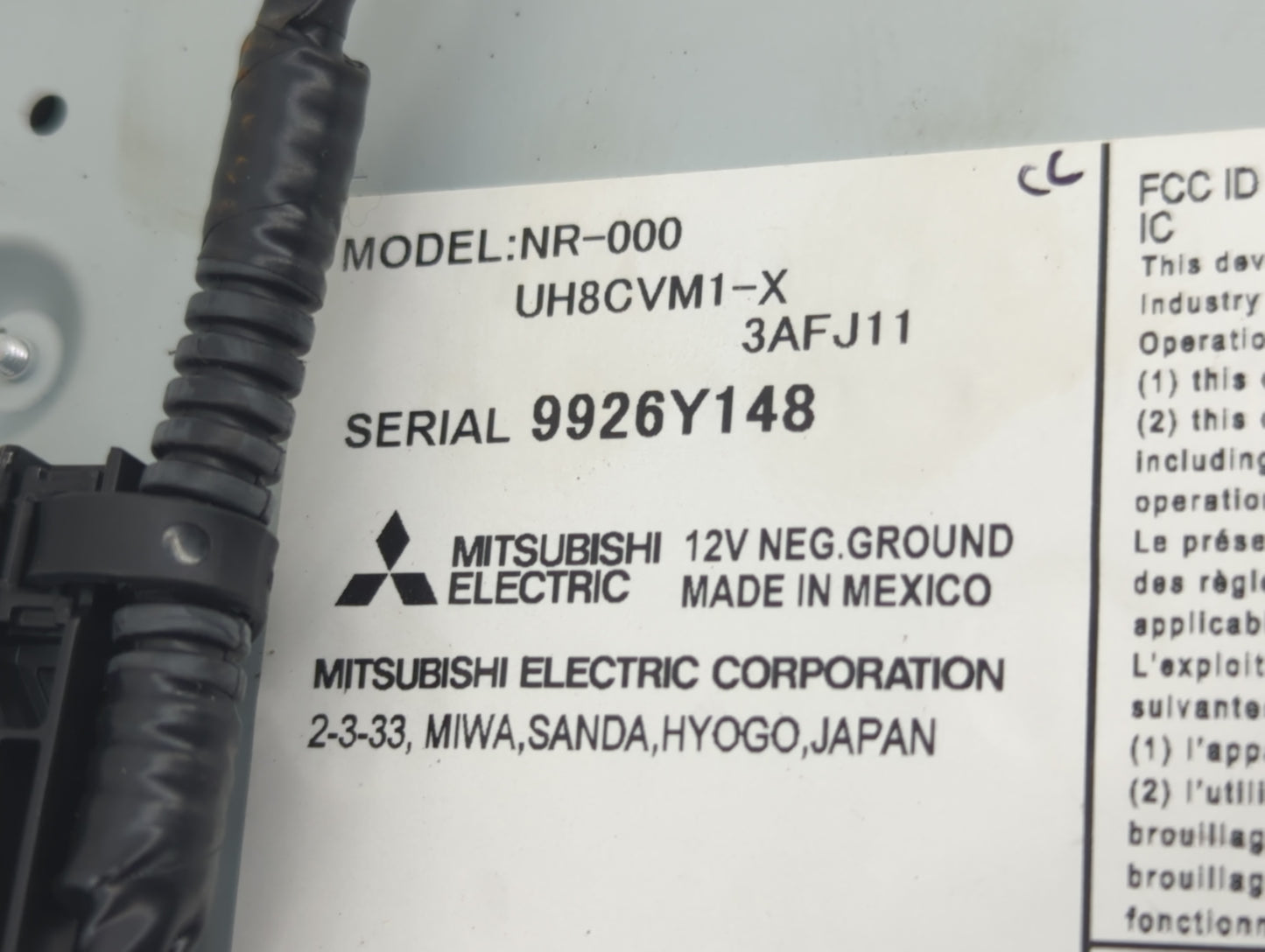 2018-2022 Honda Cr-V Radio AM FM Cd Player Receiver Replacement Fits Fits 2018 2019 2020 2021 2022 OEM Used Auto Parts - Oem