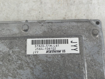 2019 Honda Hr-V PCM Engine Control Computer ECU ECM PCU OEM P/N:J564-106102 97820-51M-L61 Fits OEM Used Auto Parts