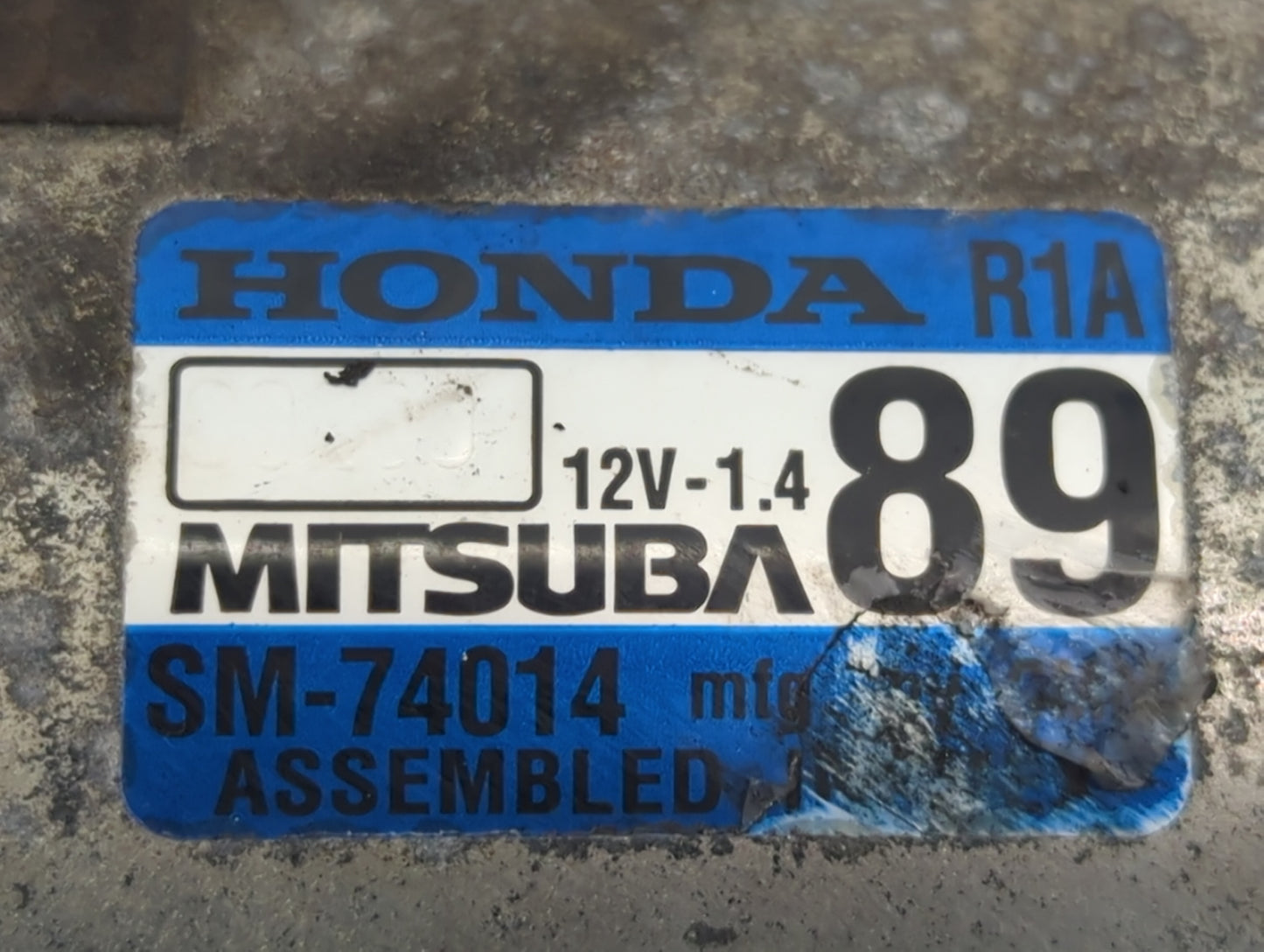 2016-2022 Honda Hr-V Car Starter Motor Solenoid OEM P/N:SM-74014 Fits Fits 2013 2014 2015 2016 2017 2018 2019 2020 2021 2022