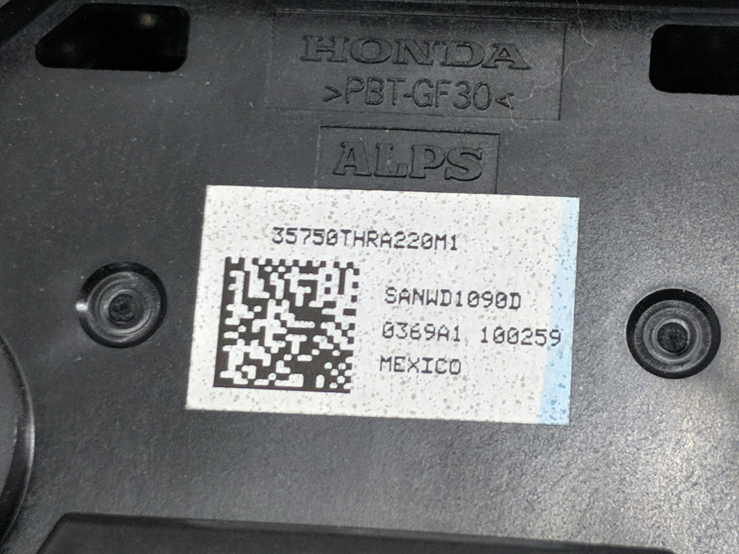 2019 Honda Odyssey Master Power Window Switch Replacement Driver Side Left P/N:35750THRA220M1 SANWD1090D Fits OEM Used Auto