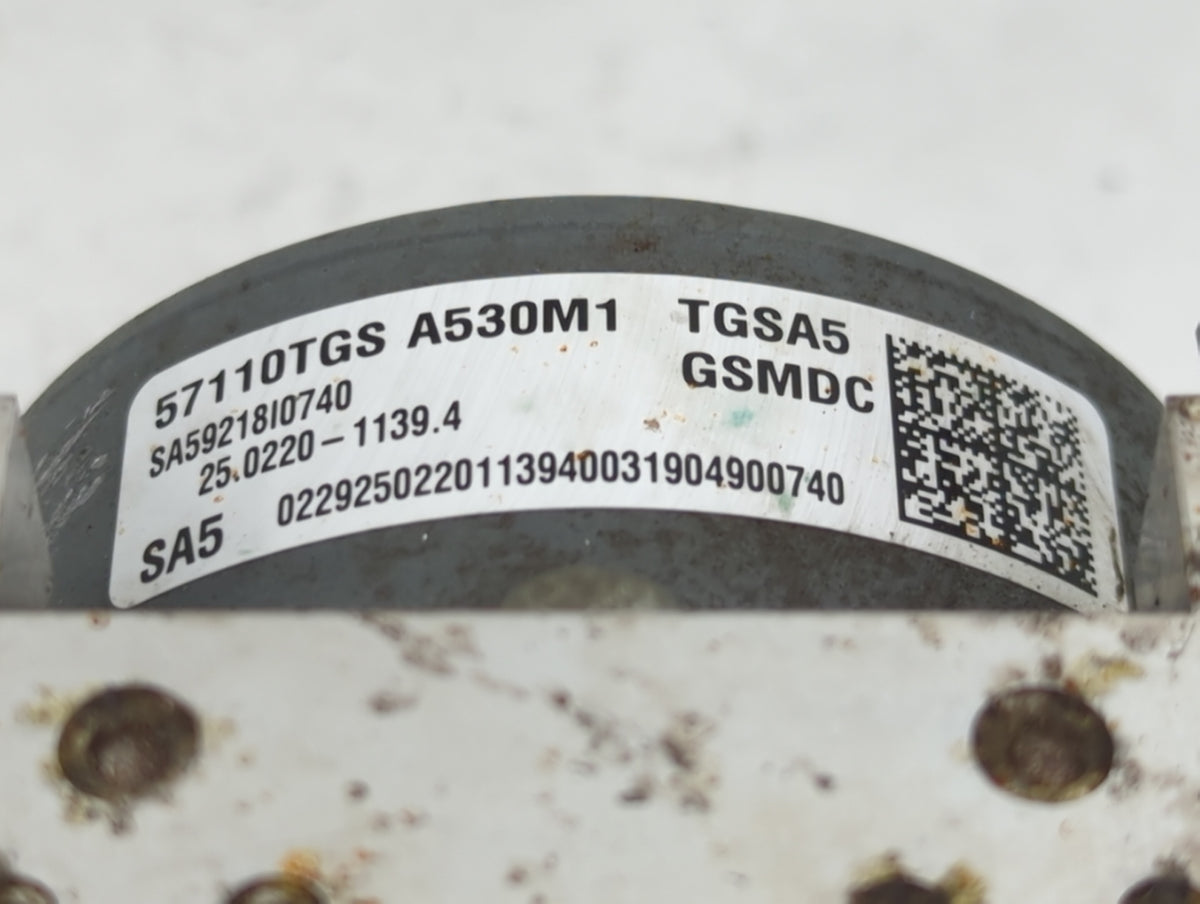 2019-2022 Honda Passport Anti-Lock Brake ABS Pump Module Actuator OEM P/N:57110TGSA530M1 TGSA5 Fits Fits 2019 2020 2021 2022