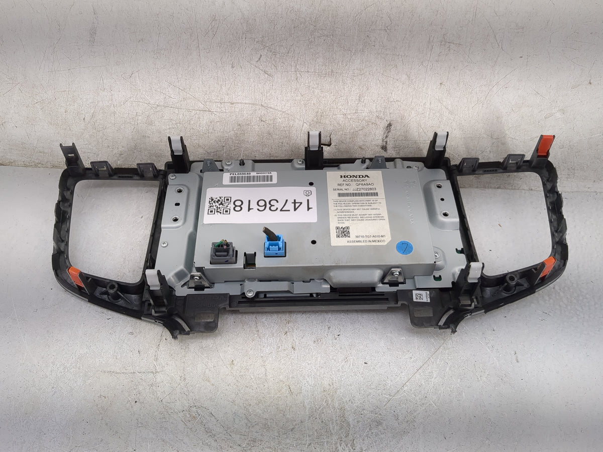 2019 Honda Pilot Information Radio Display Screen 1473618 - Oemusedautoparts1.com