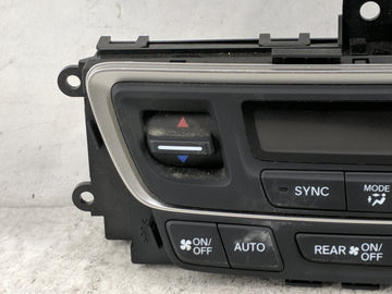 2019-2020 Honda Pilot Climate Control Module Temperature AC/Heater Replacement P/N:79600TG7A932M1 SANWA2A542D Fits Fits 2019 2020 OEM Used Auto Parts