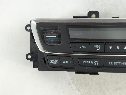 2017-2019 Honda Ridgeline Climate Control Module Temperature AC/Heater Replacement P/N:79600T6ZA11M1 Fits Fits 2017 2018 2019 OEM Used Auto Parts