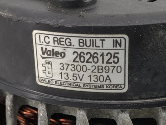 2018-2019 Hyundai Accent Alternator Replacement Generator Charging Assembly Engine OEM P/N:37300-2B970 2626125 Fits Fits 2018 2019 OEM Used Auto Parts