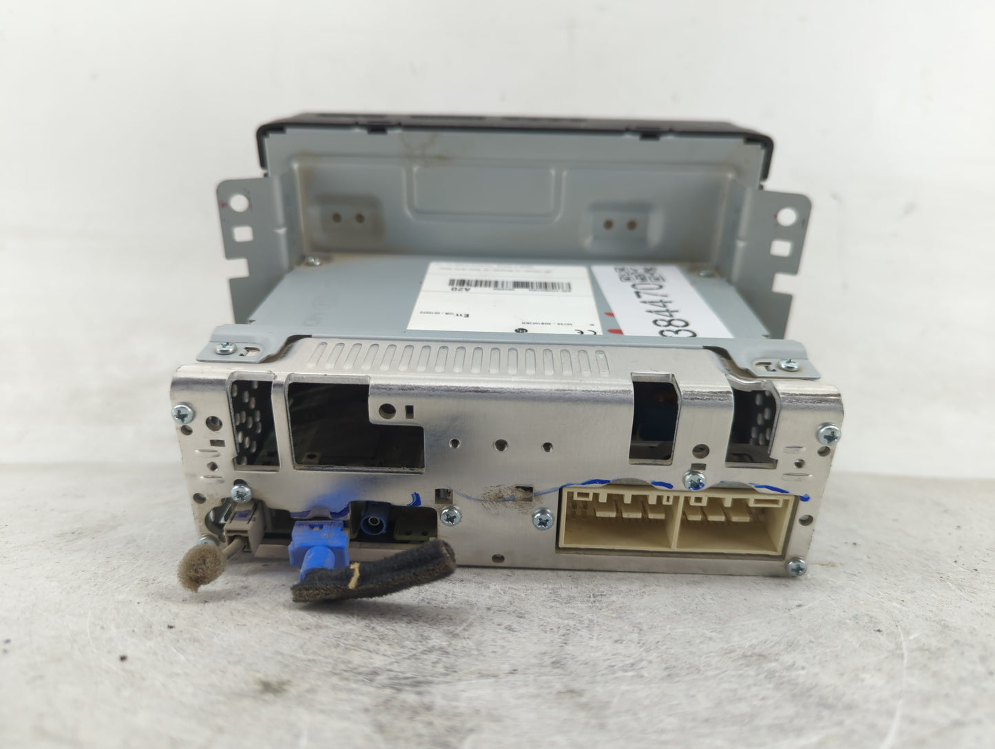 2019-2020 Hyundai Elantra Radio AM FM Cd Player Receiver Replacement P/N:96160F2CA0SSH Fits Fits 2019 2020 OEM Used Auto Par