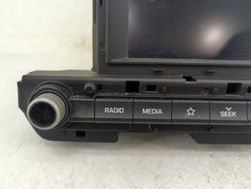 2019-2020 Hyundai Elantra Radio AM FM Cd Player Receiver Replacement Fits Fits 2019 2020 OEM Used Auto Parts