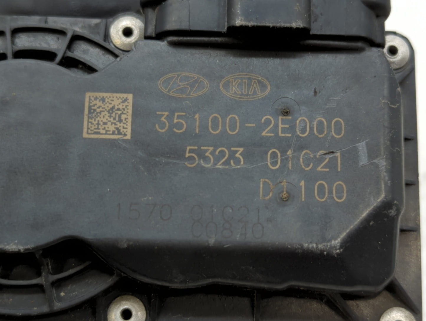 2011-2018 Hyundai Elantra Throttle Body P/N:35100-2E000 1302150124 Fits Fits 2011 2012 2013 2014 2015 2016 2017 2018 2019 OE