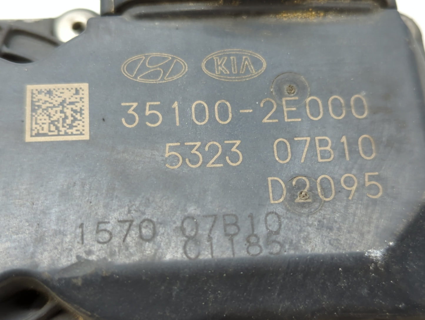 2011-2020 Hyundai Elantra Throttle Body P/N:35100-2E000 35100-2E710 Fits OEM Used Auto Parts - Oemusedautoparts1.com