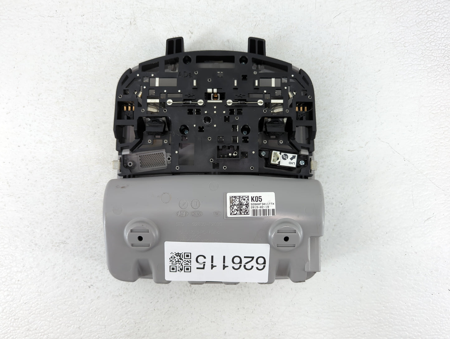 2019 Hyundai Elantra Overhead Roof Console - Oemusedautoparts1.com