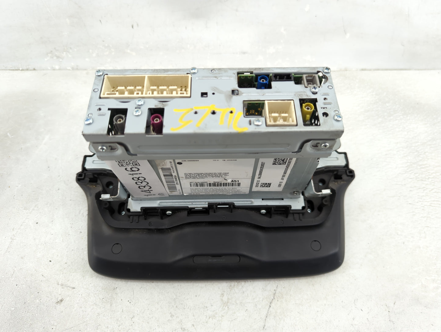 2019-2021 Hyundai Kona Radio AM FM Cd Player Receiver Replacement P/N:96560-J9460TMT ATC41J9AN Fits Fits 2019 2020 2021 OEM