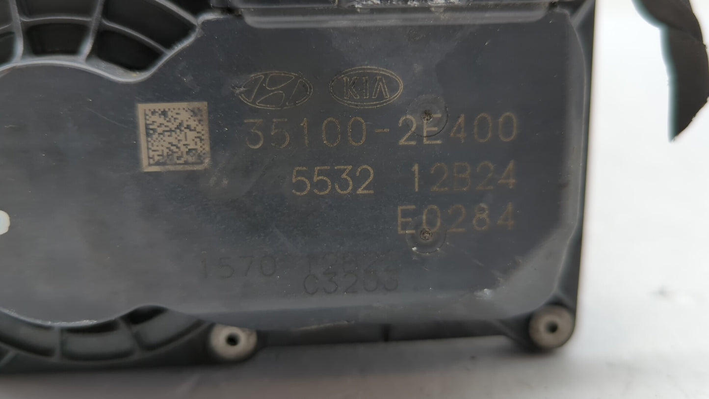 2018-2019 Hyundai Kona Throttle Body P/N:35100-2E400 Fits Fits 2012 2013 2014 2015 2016 2018 2019 OEM Used Auto Parts - Oemu