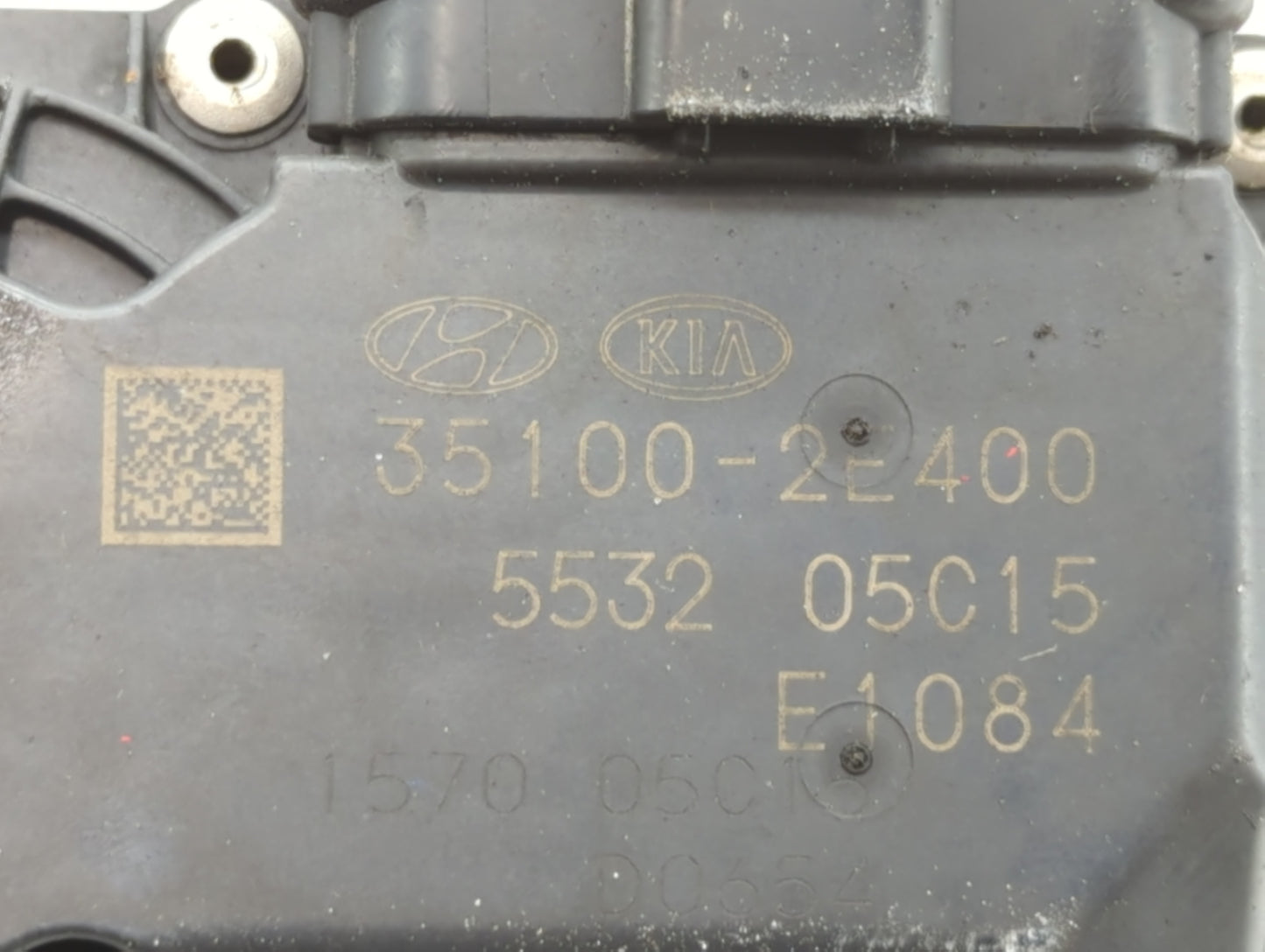 2018-2021 Hyundai Kona Throttle Body P/N:35100-2E400 Fits Fits 2012 2013 2014 2015 2016 2018 2019 2020 2021 OEM Used Auto Pa