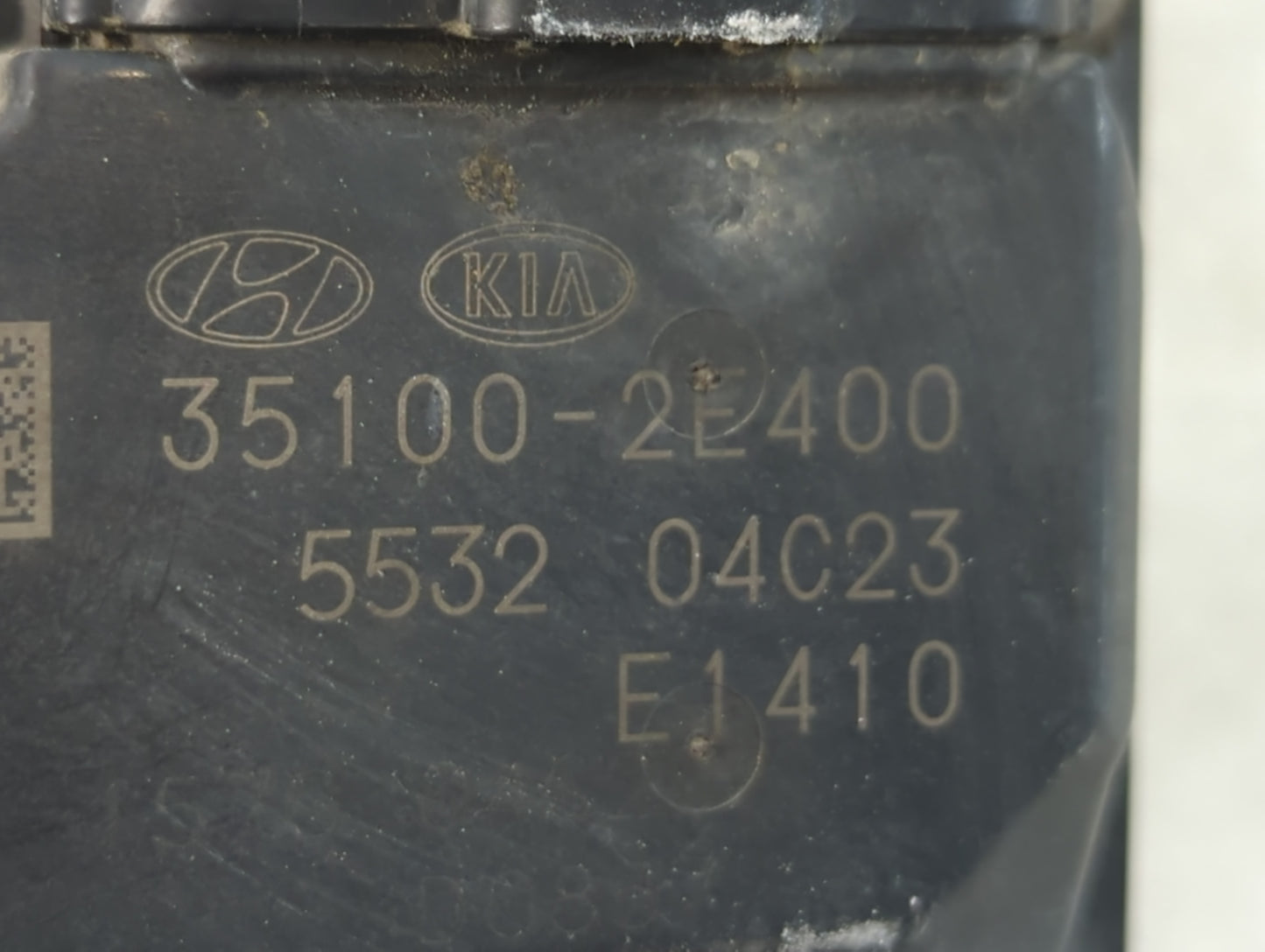 2018-2021 Hyundai Kona Throttle Body P/N:35100-2E400 Fits Fits 2012 2013 2014 2015 2016 2018 2019 2020 2021 OEM Used Auto Pa