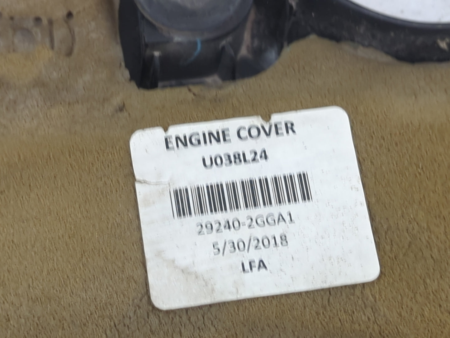 2019 Hyundai Santa Fe Engine Cover - Oemusedautoparts1.com