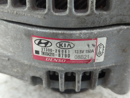 2019-2020 Hyundai Santa Fe Alternator Replacement Generator Charging Assembly Engine OEM P/N:37300-2G061 Fits OEM Used Auto Parts