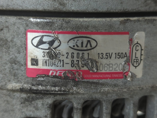 2019-2020 Hyundai Santa Fe Alternator Replacement Generator Charging Assembly Engine OEM P/N:37300-2G061 Fits OEM Used Auto Parts