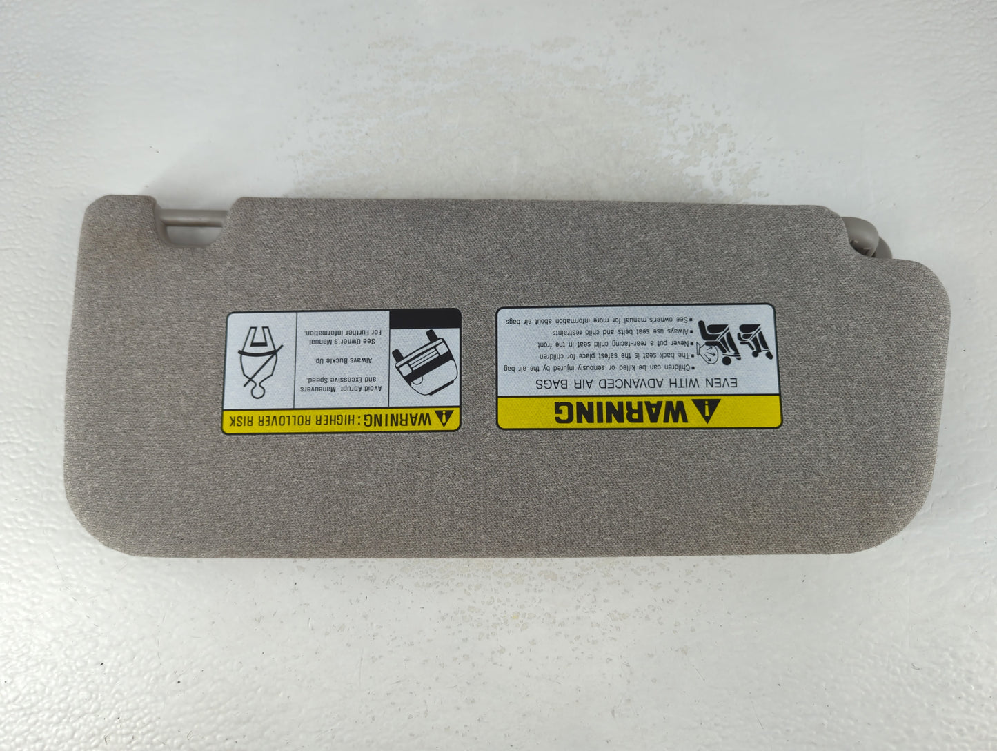 2019-2021 Hyundai Santa Fe Sun Visor Shade Replacement Driver Left Mirror Fits Fits 2019 2020 2021 OEM Used Auto Parts - Oem