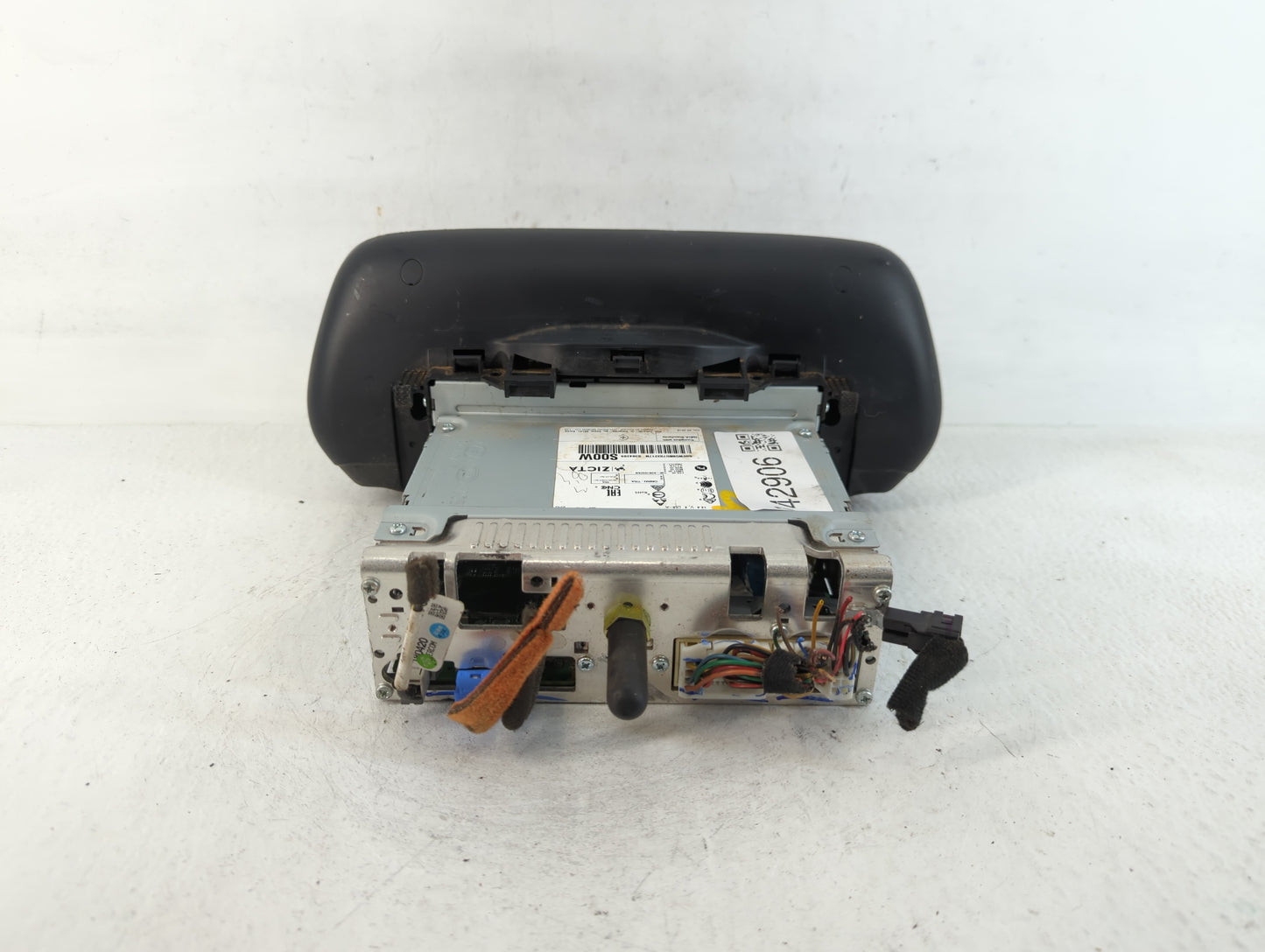 2019-2020 Hyundai Santa Fe Radio AM FM Cd Player Receiver Replacement P/N:96160-S2000VCS Fits Fits 2019 2020 OEM Used Auto P