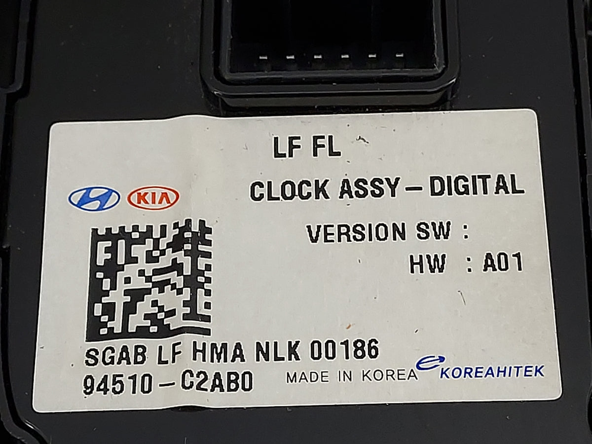 2018-2019 Hyundai Sonata Climate Control Module Temperature AC/Heater Replacement P/N:94510-C2AB0 Fits Fits 2018 2019 OEM Us
