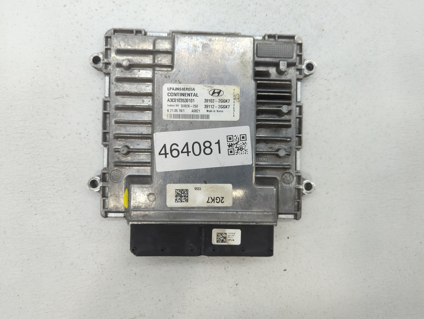 2018-2019 Hyundai Sonata PCM Engine Control Computer ECU ECM PCU OEM P/N:39112-2GGK7 39102-2GGK7, 39112-2GGJ5 Fits Fits 2018