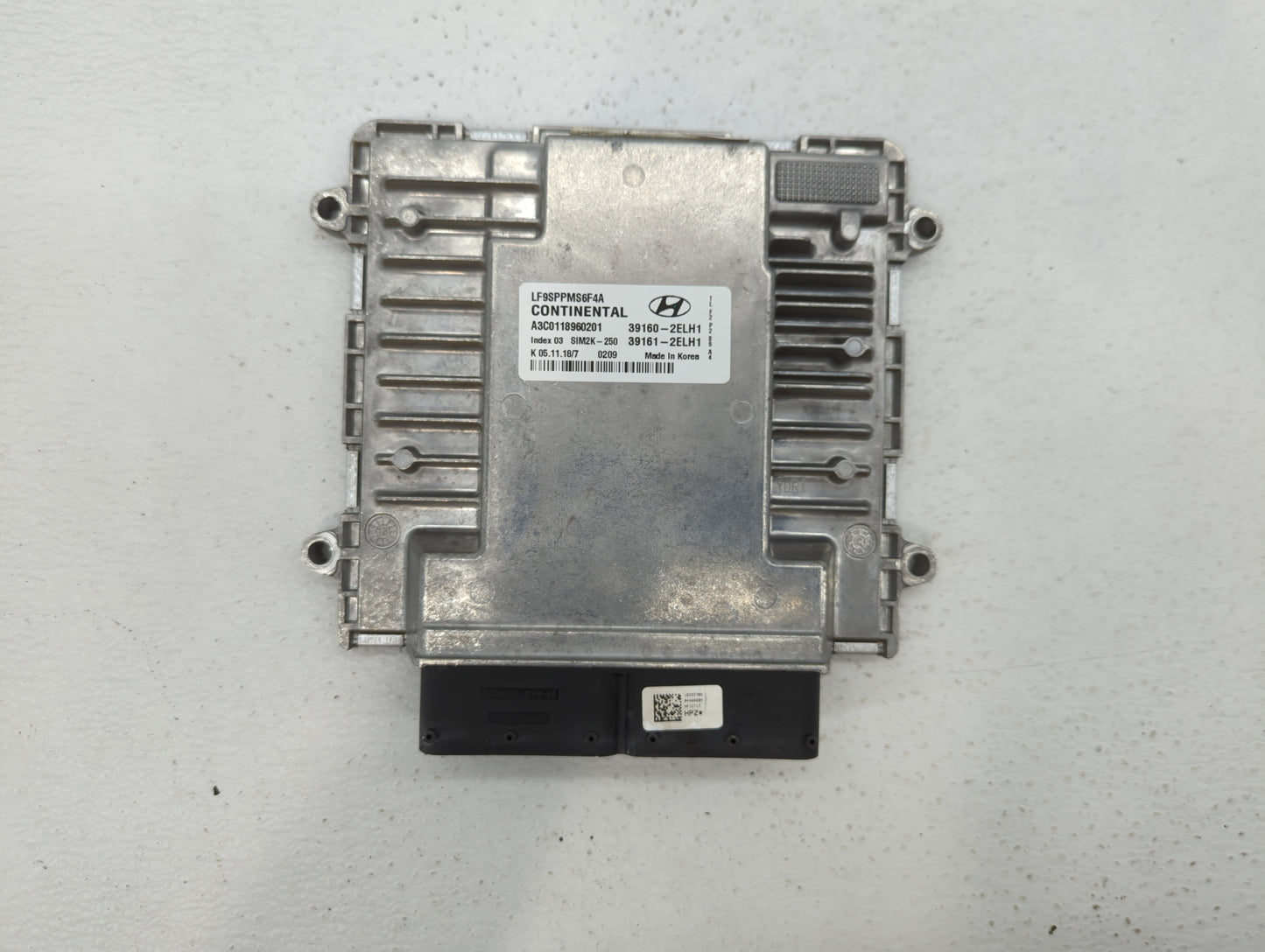 2018-2019 Hyundai Sonata PCM Engine Control Computer ECU ECM PCU OEM P/N:39161-2ELH1 39160-2ELH1 Fits Fits 2018 2019 OEM Use