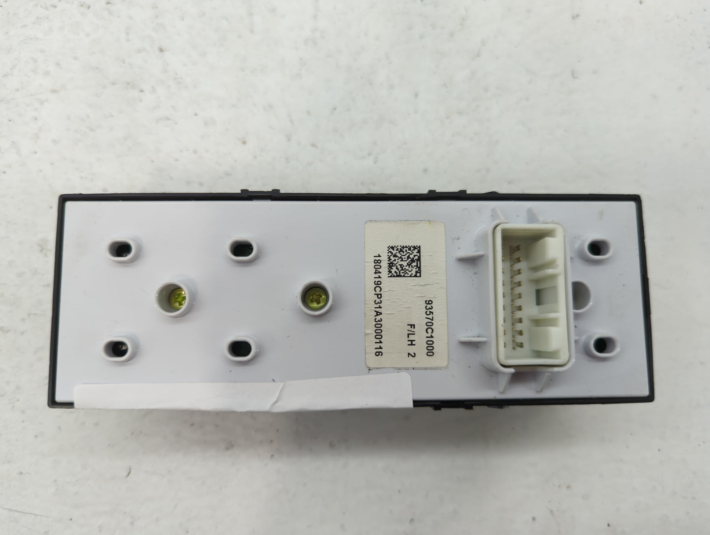 2015-2019 Hyundai Sonata Master Power Window Switch Replacement Driver Side Left P/N:935701000 Fits Fits 2015 2016 2017 2018