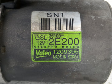 2016-2021 Hyundai Tucson Car Starter Motor Solenoid OEM P/N:36100-2E200 Fits Fits 2013 2014 2016 2017 2018 2019 2020 2021 2022 OEM Used Auto Parts