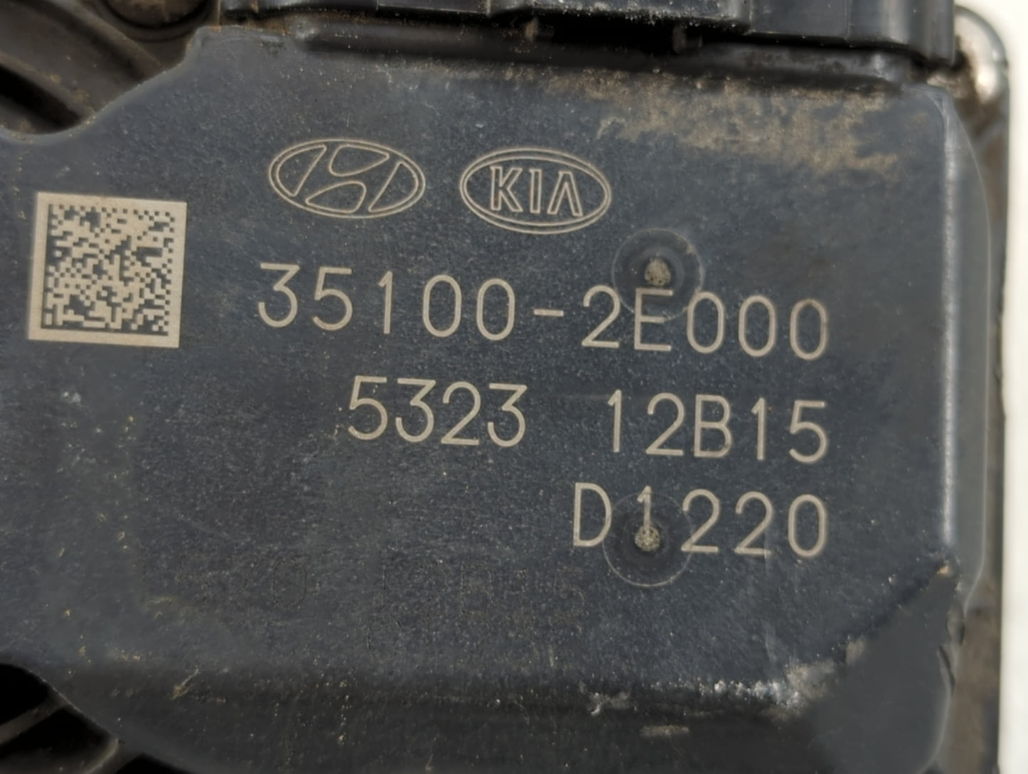 2014-2021 Hyundai Tucson Throttle Body P/N:35100-2E000 Fits Fits 2011 2012 2013 2014 2015 2016 2017 2018 2019 2020 2021 OEM