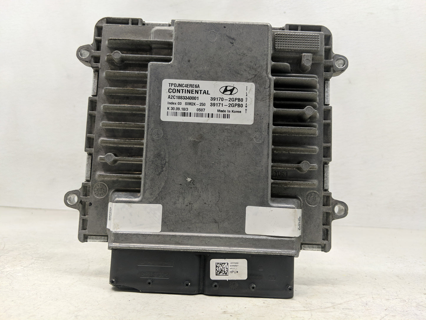 2019-2021 Hyundai Tucson PCM Engine Control Computer ECU ECM PCU OEM P/N:39171-2GPB0 39170-2GPB0 Fits Fits 2019 2020 2021 OE