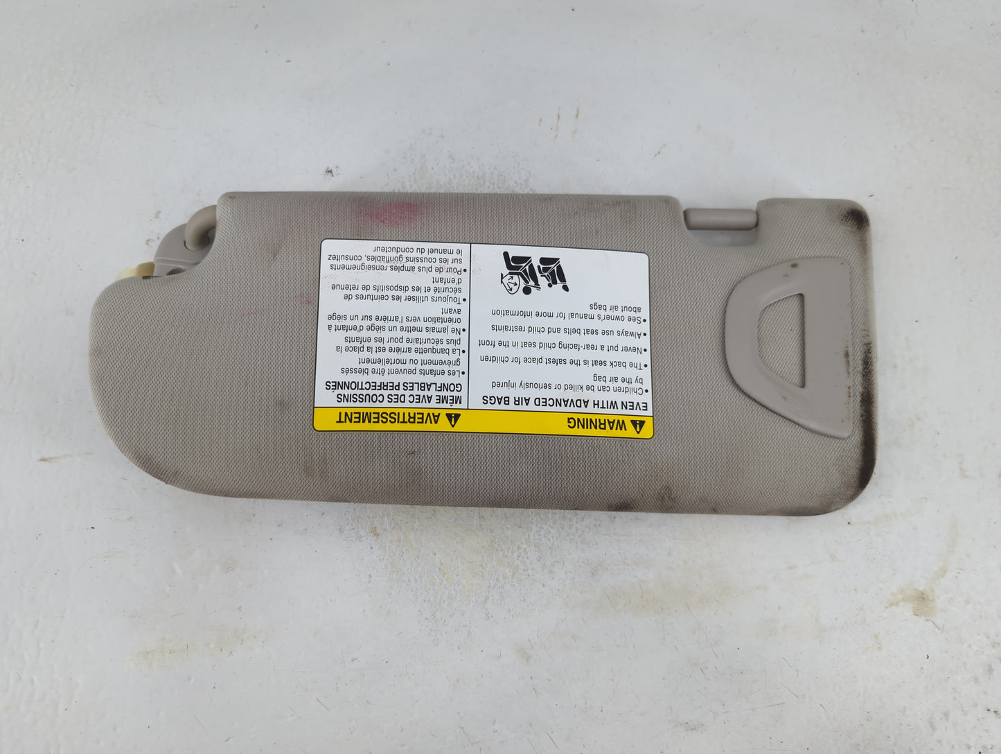 2014-2020 Infiniti Q50 Sun Visor Shade Replacement Passenger Right Mirror Fits Fits 2014 2015 2016 2017 2018 2019 2020 OEM U