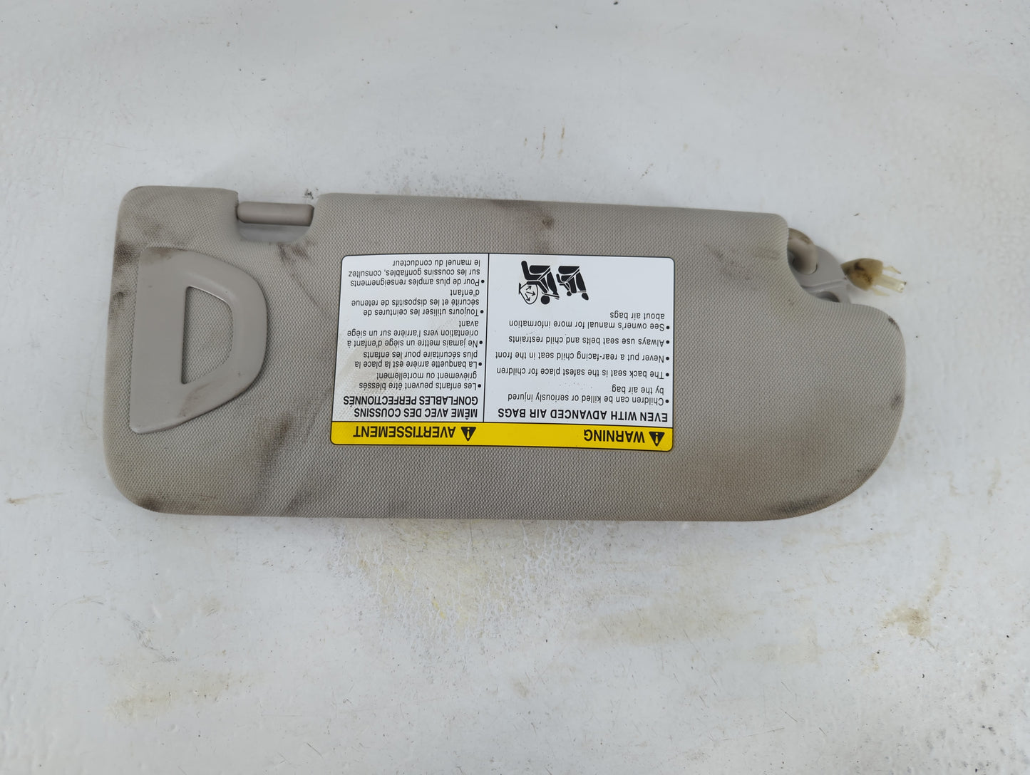 2014-2020 Infiniti Q50 Sun Visor Shade Replacement Driver Left Mirror Fits Fits 2014 2015 2016 2017 2018 2019 2020 OEM Used