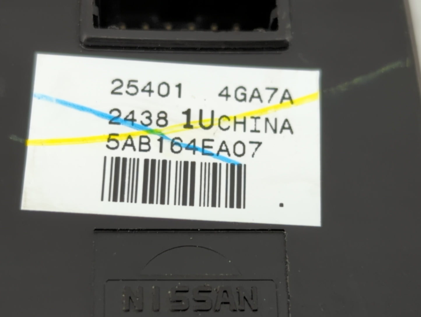 2014-2020 Infiniti Q50 Master Power Window Switch Replacement Driver Side Left P/N:25401 4GA7A Fits OEM Used Auto Parts - Oe