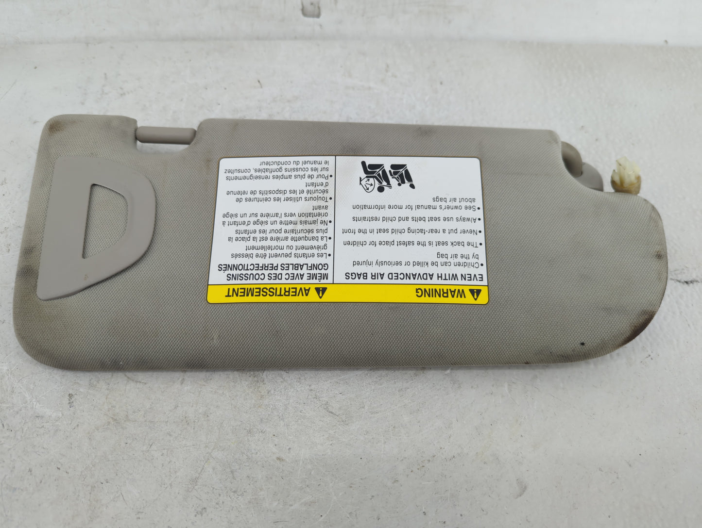2014-2020 Infiniti Q50 Sun Visor Shade Replacement Driver Left Mirror Fits Fits 2014 2015 2016 2017 2018 2019 2020 OEM Used