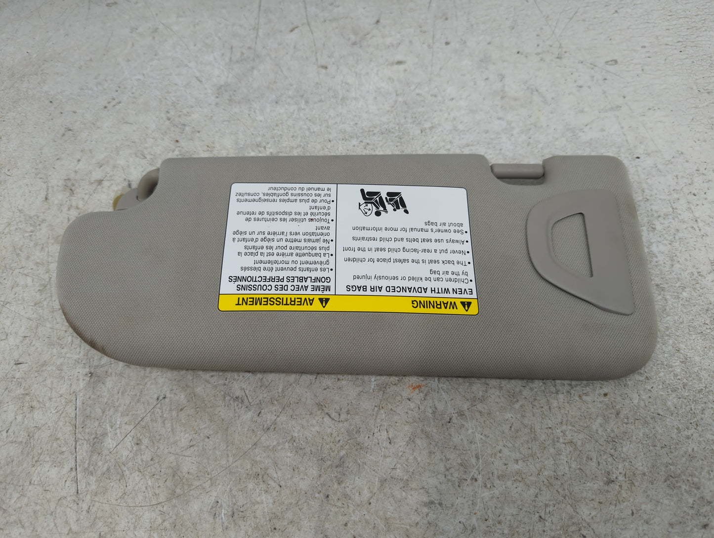 2014-2020 Infiniti Q50 Sun Visor Shade Replacement Passenger Right Mirror Fits Fits 2014 2015 2016 2017 2018 2019 2020 OEM U