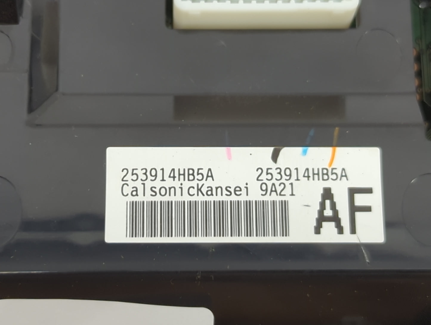 2019 Infiniti Q50 Climate Control Module Temperature AC/Heater Replacement P/N:253914HB5A Fits OEM Used Auto Parts - Oemused