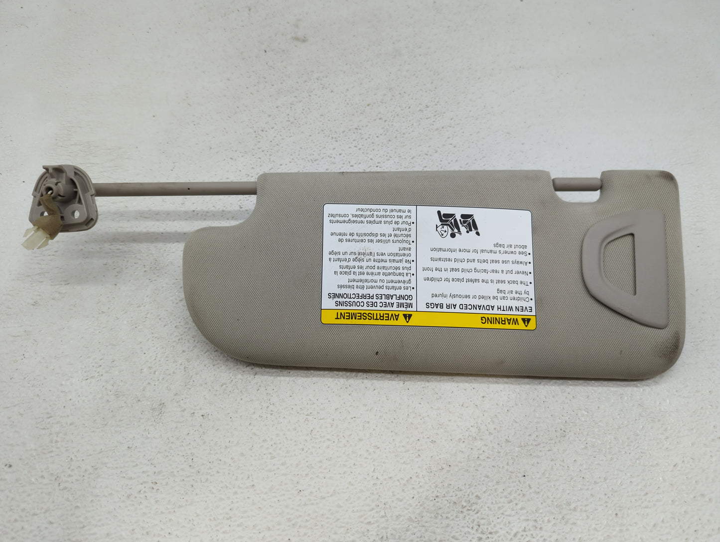 2014-2020 Infiniti Q50 Sun Visor Shade Replacement Passenger Right Mirror Fits Fits 2014 2015 2016 2017 2018 2019 2020 OEM U
