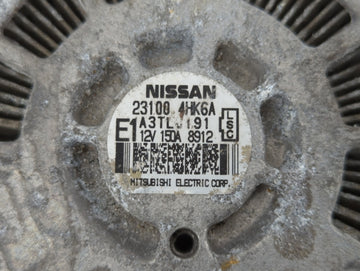 2016-2020 Infiniti Q50 Alternator Replacement Generator Charging Assembly Engine OEM P/N:23100 4HK6A Fits OEM Used Auto Parts