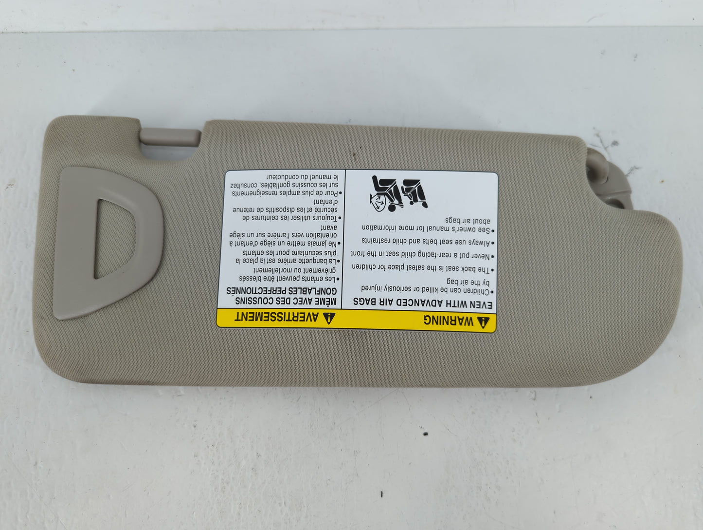 2014-2020 Infiniti Q50 Sun Visor Shade Replacement Driver Left Mirror Fits Fits 2014 2015 2016 2017 2018 2019 2020 OEM Used