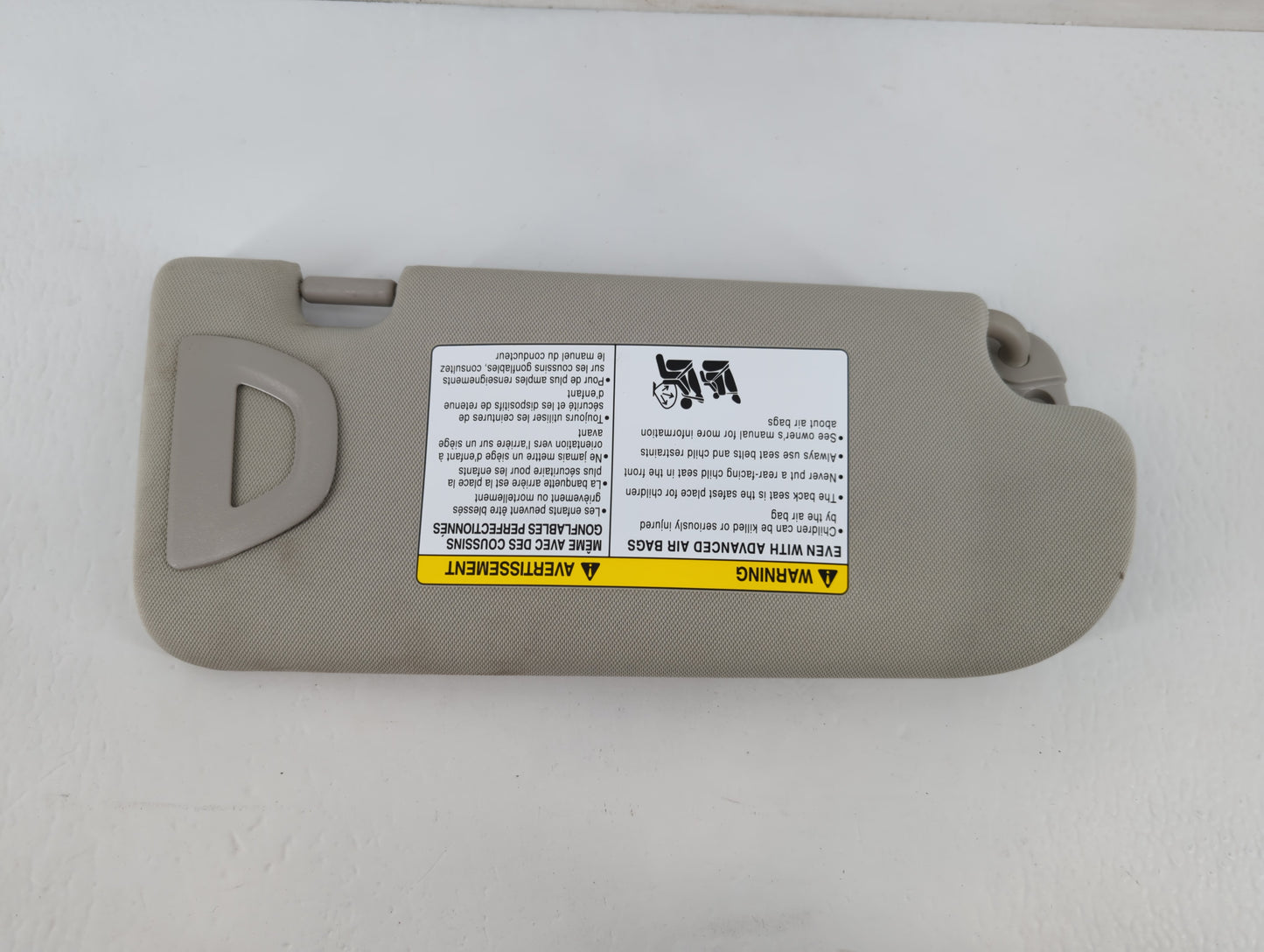 2014-2020 Infiniti Q50 Sun Visor Shade Replacement Driver Left Mirror Fits Fits 2014 2015 2016 2017 2018 2019 2020 OEM Used