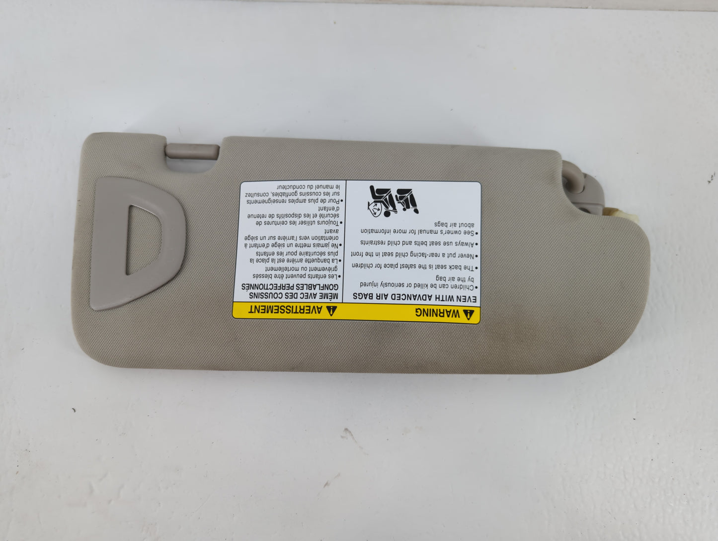 2014-2020 Infiniti Q50 Sun Visor Shade Replacement Driver Left Mirror Fits Fits 2014 2015 2016 2017 2018 2019 2020 OEM Used