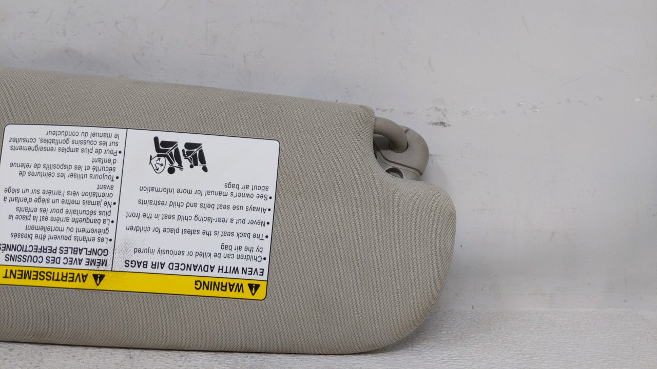 2019 Infiniti Q50 Sun Visor Shade Replacement Driver Left Mirror Fits Fits 2014 2015 2016 2017 2018 OEM Used Auto Parts - Oe