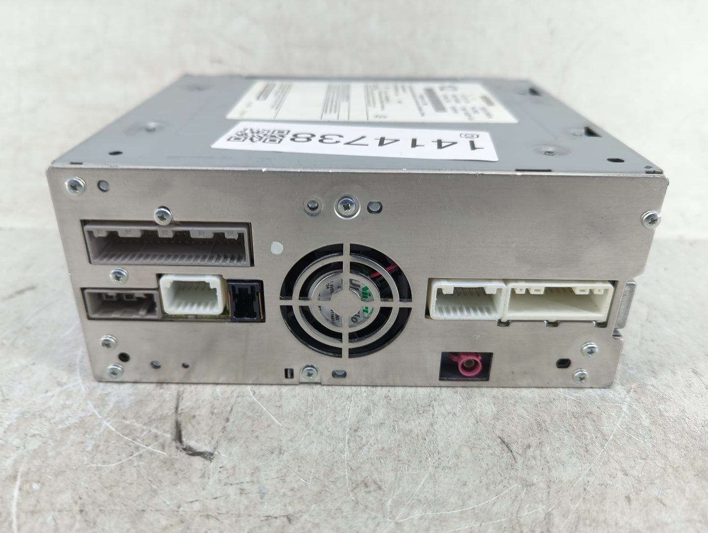 2019-2020 Infiniti Qx50 Radio AM FM Cd Player Receiver Replacement Fits Fits 2019 2020 OEM Used Auto Parts - Oemusedautopart