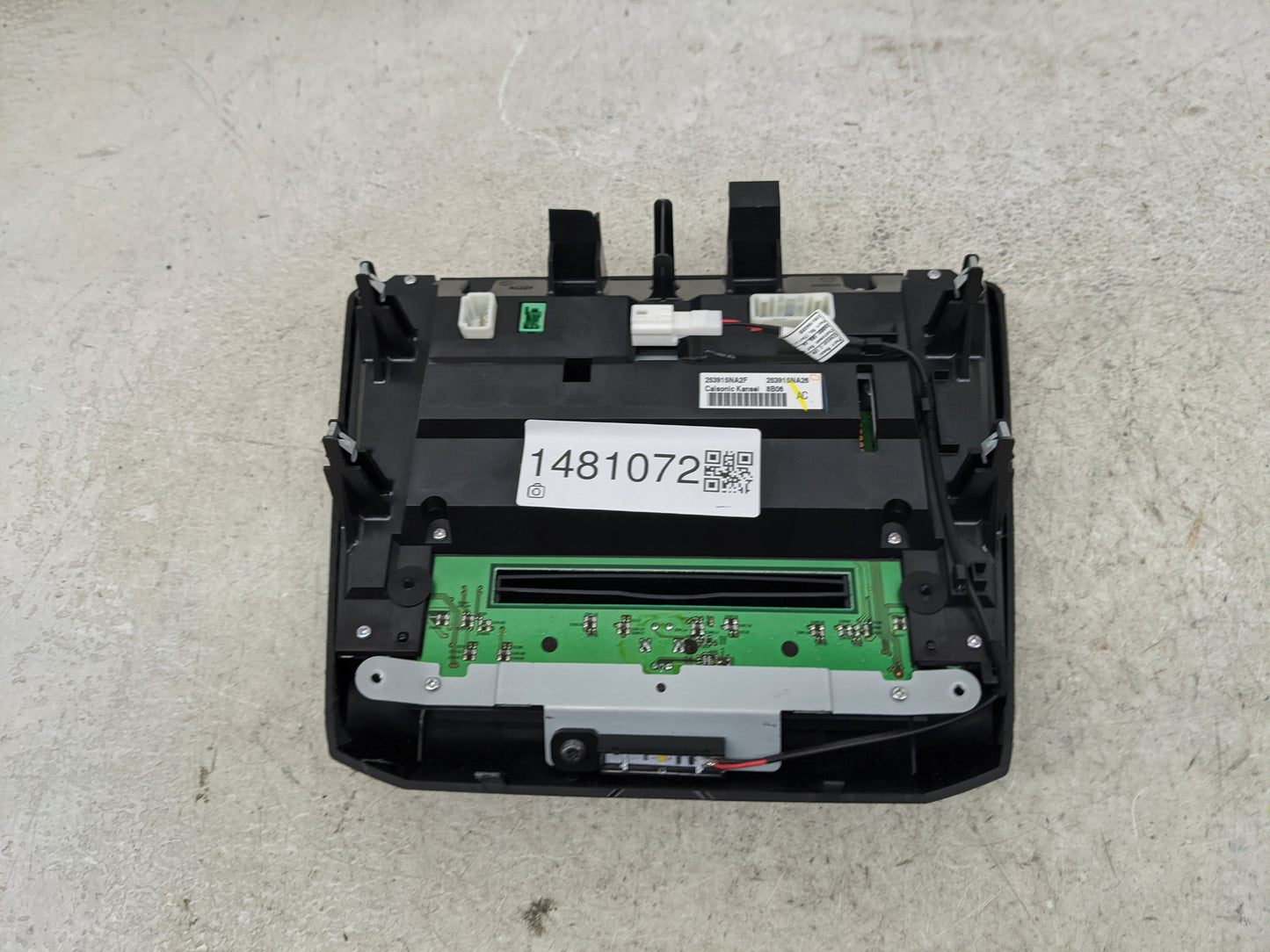2019-2020 Infiniti Qx50 Climate Control Module Temperature AC/Heater Replacement P/N:253915NA2F 253915NA26 Fits Fits 2019 20