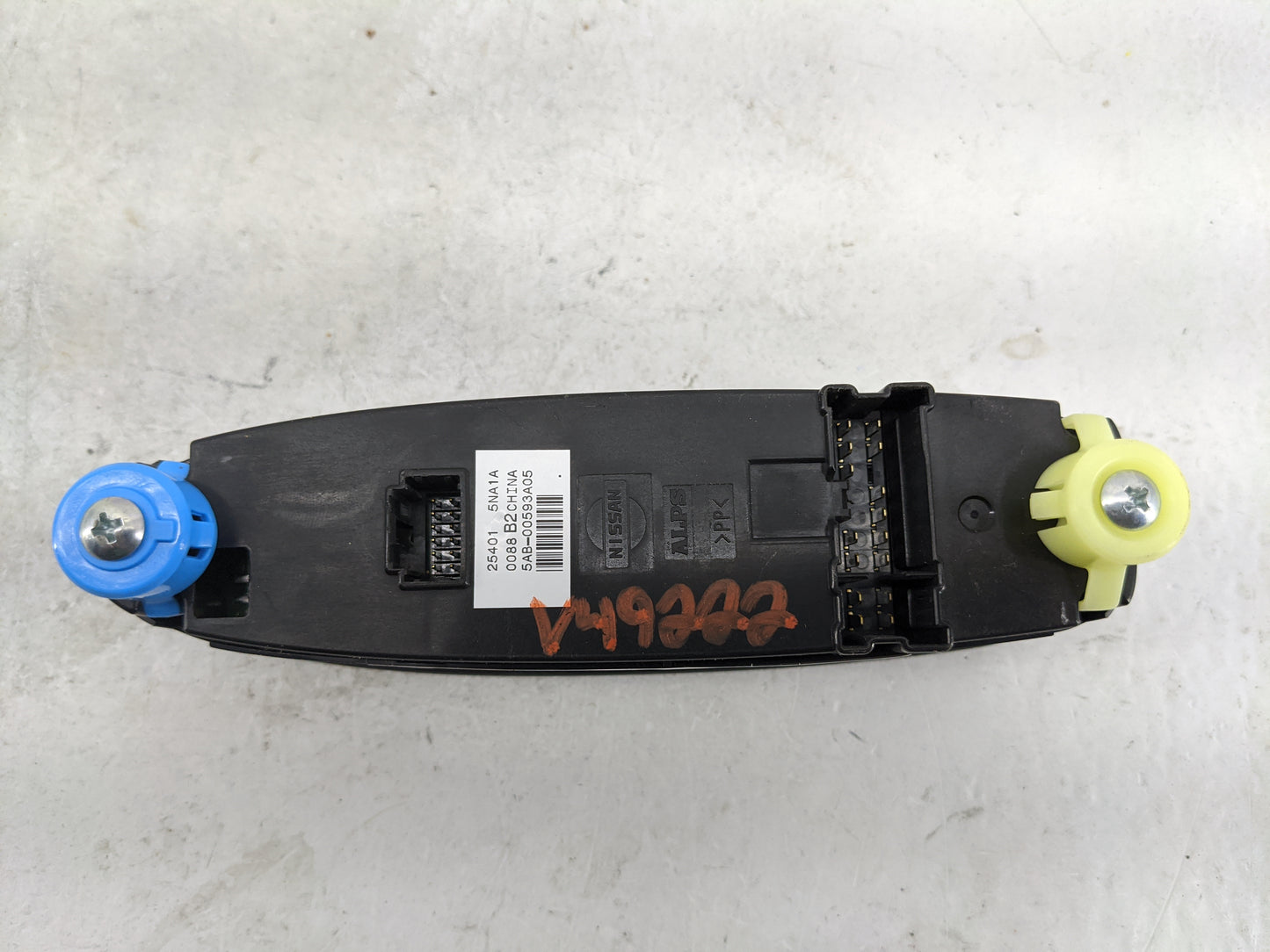 2019-2020 Infiniti Qx50 Master Power Window Switch Replacement Driver Side Left P/N:25401 5NA1A Fits Fits 2019 2020 OEM Used
