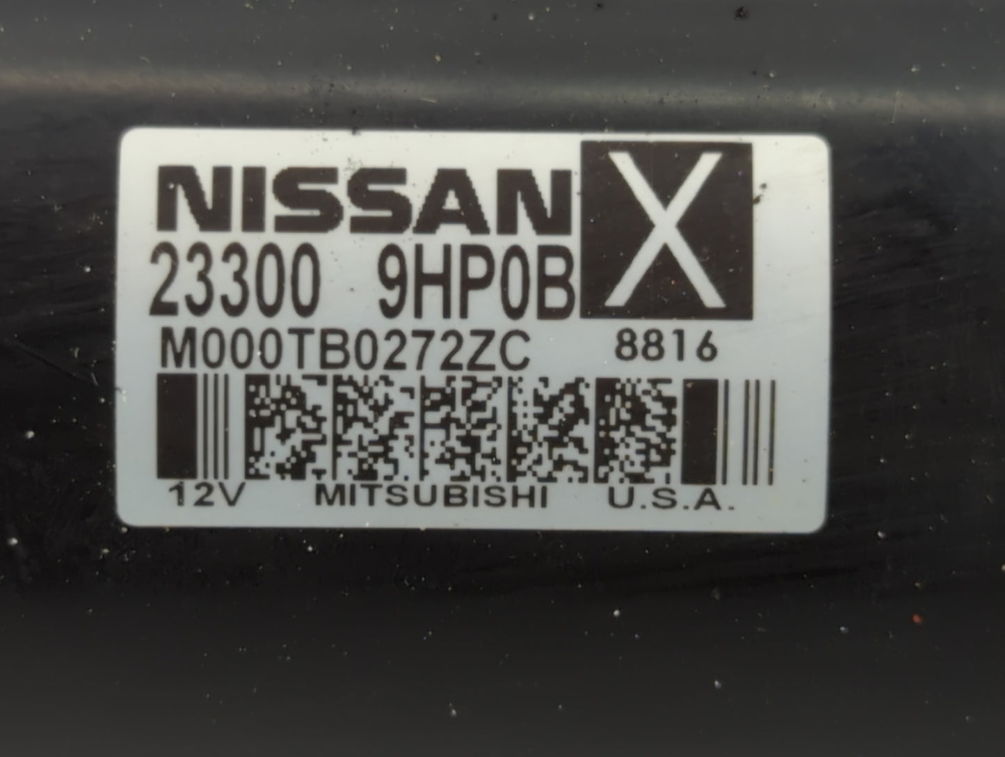2015-2020 Infiniti Qx60 Car Starter Motor Solenoid OEM P/N:23300 9HP0B Fits Fits 2015 2016 2017 2018 2019 2020 2021 2022 OEM