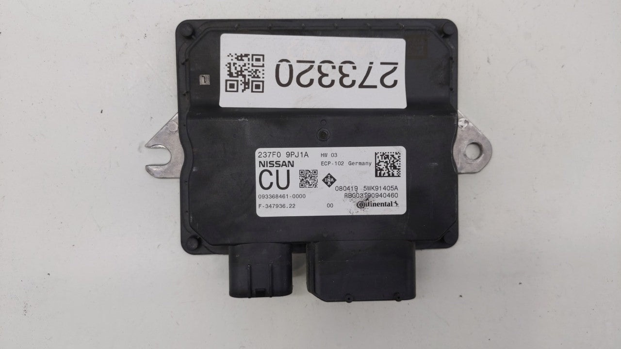 2018-2020 Infiniti Qx60 PCM Engine Control Computer ECU ECM PCU OEM P/N:BED40D-300 A1 237F0 9PJ1A Fits Fits 2018 2019 2020 O