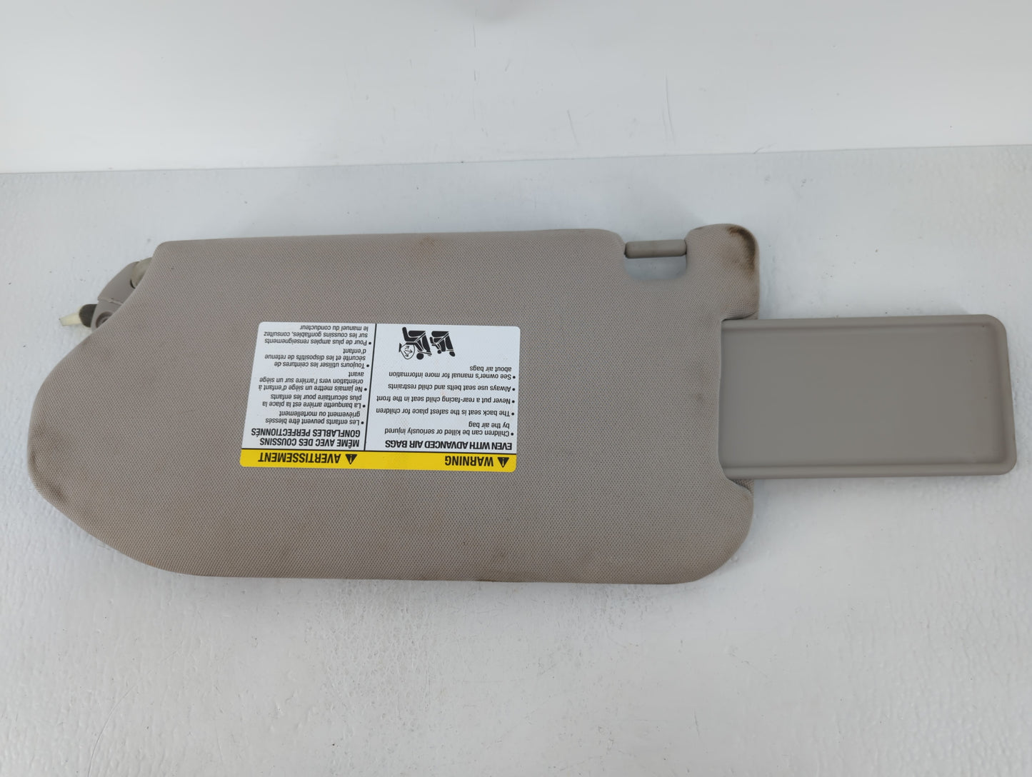 2019-2020 Infiniti Qx60 Sun Visor Shade Replacement Passenger Right Mirror Fits Fits 2019 2020 OEM Used Auto Parts - Oemused