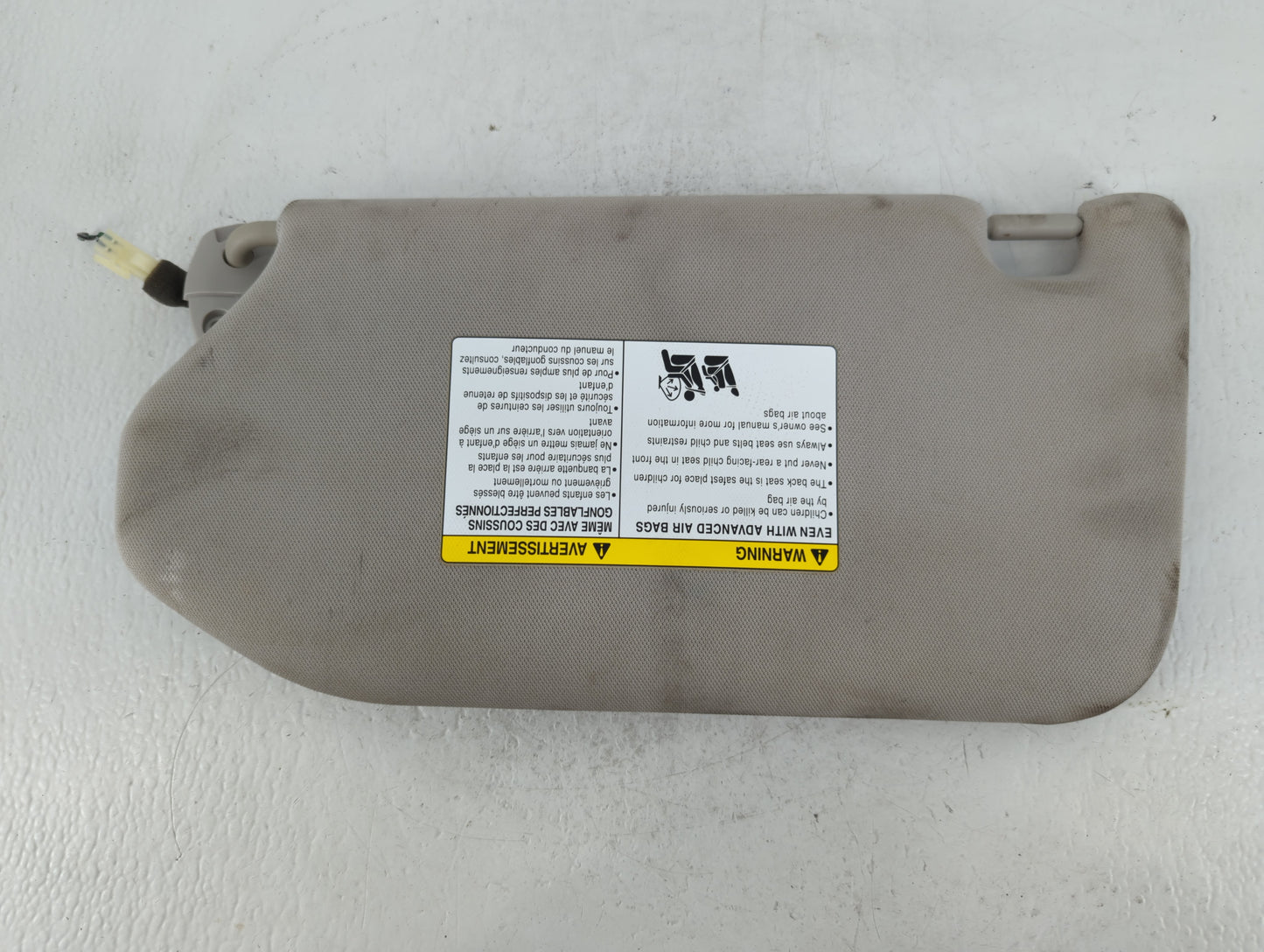2019-2020 Infiniti Qx60 Sun Visor Shade Replacement Passenger Right Mirror Fits Fits 2019 2020 OEM Used Auto Parts - Oemused