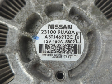 2017-2020 Infiniti Qx60 Alternator Replacement Generator Charging Assembly Engine OEM P/N:23100 9UA0A Fits OEM Used Auto Parts